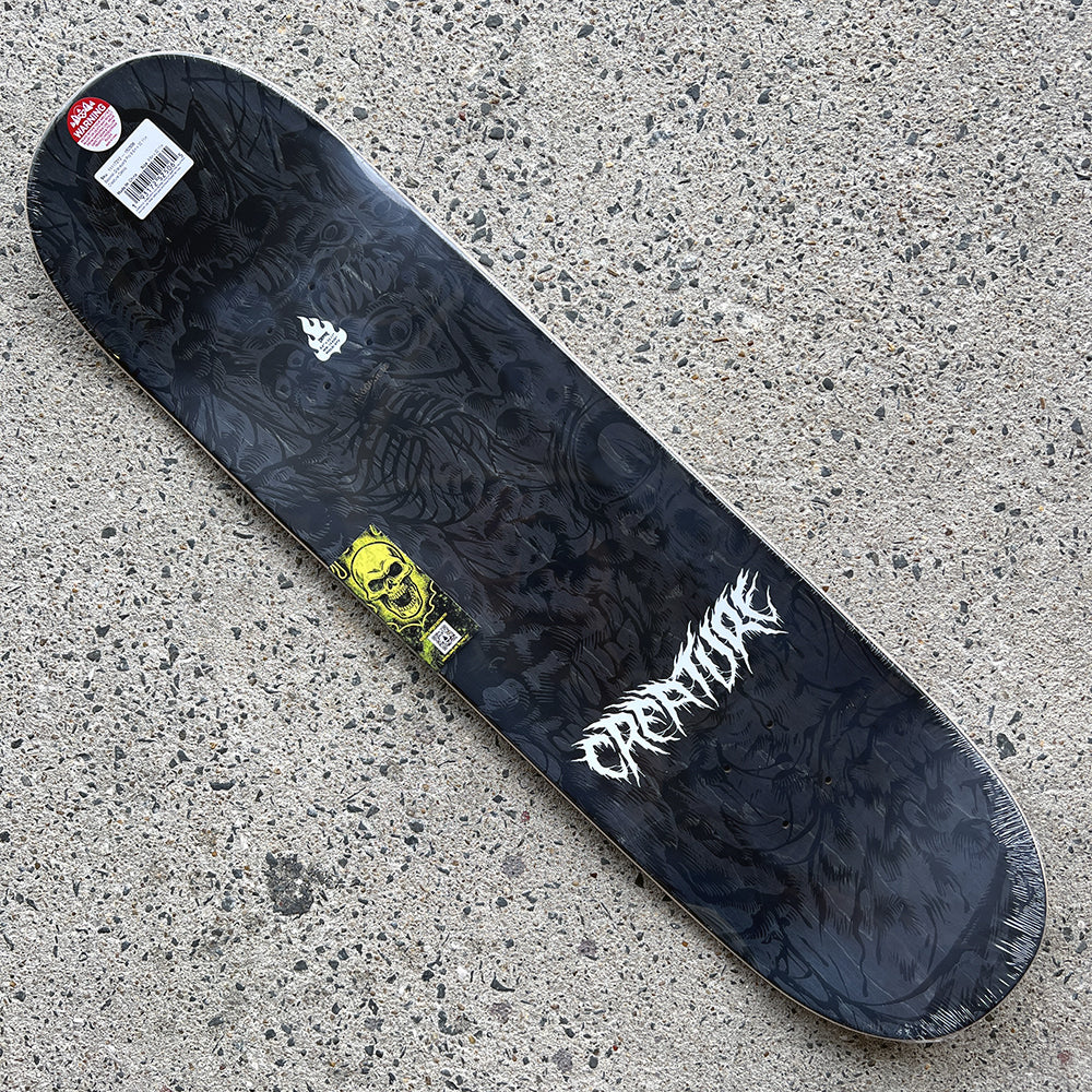 8.6in x 32.11in BAEKKEL GRAVEYARD PRO SKATEBOARD DECK – ハスコ