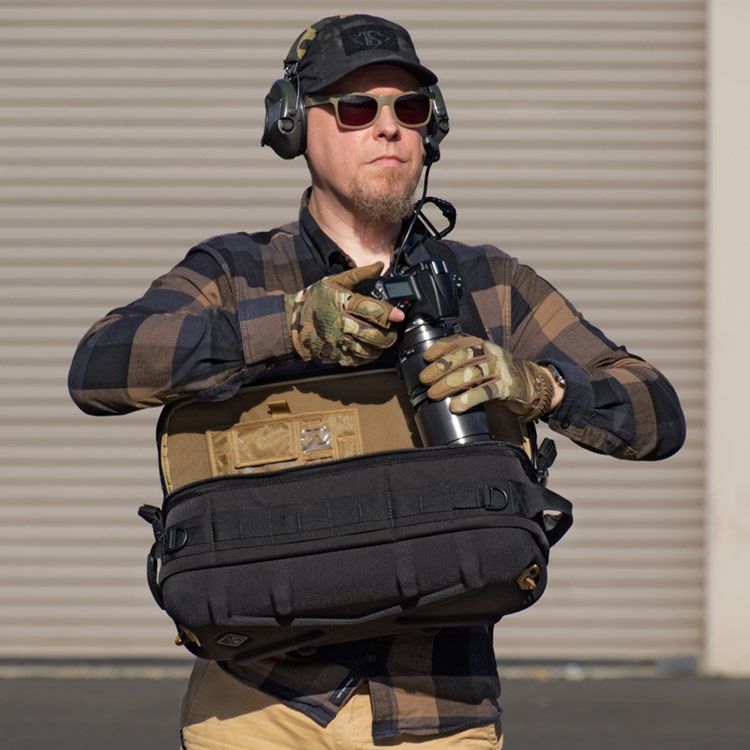 Plan-B Hard™ - Evac™ Series Go-Bag Shell Sling-Pack by Hazard 4