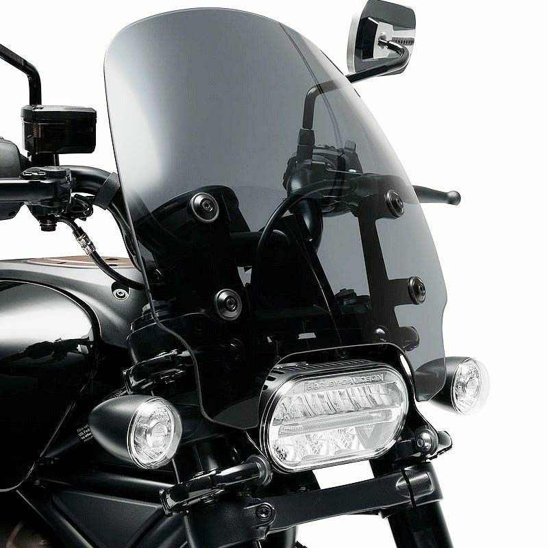 RH1250S クイックリリース コンパクトウインドシールド ダークスモーク