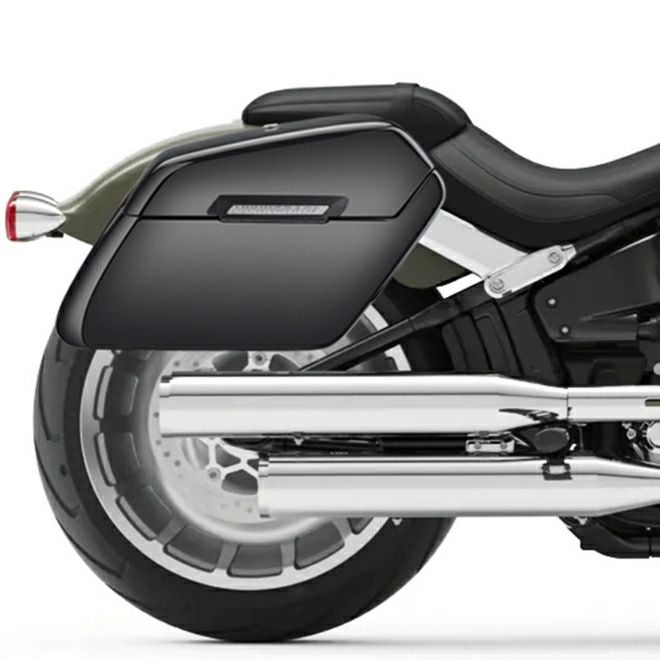 ファットボーイ用ハードサドルバッグ Baldur エクストララージ グロス