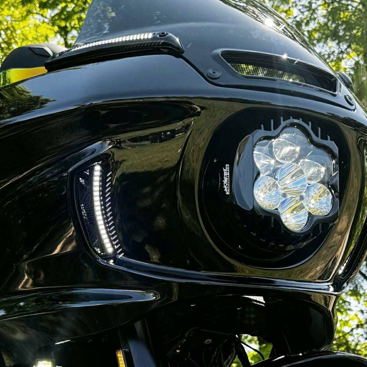 ローライダーST、エルディアブロ LEDフェアリングベントライト