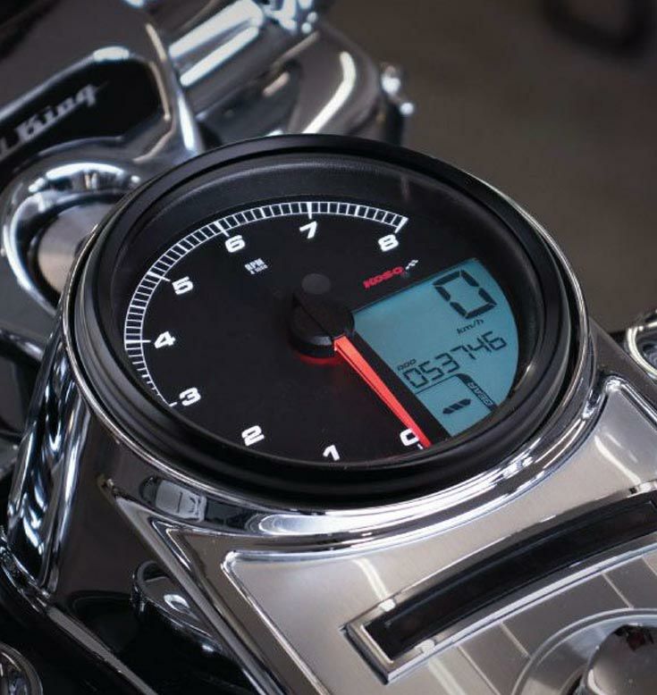 コンビネーション・アナログスピードメーター＆タコメーター/5インチ