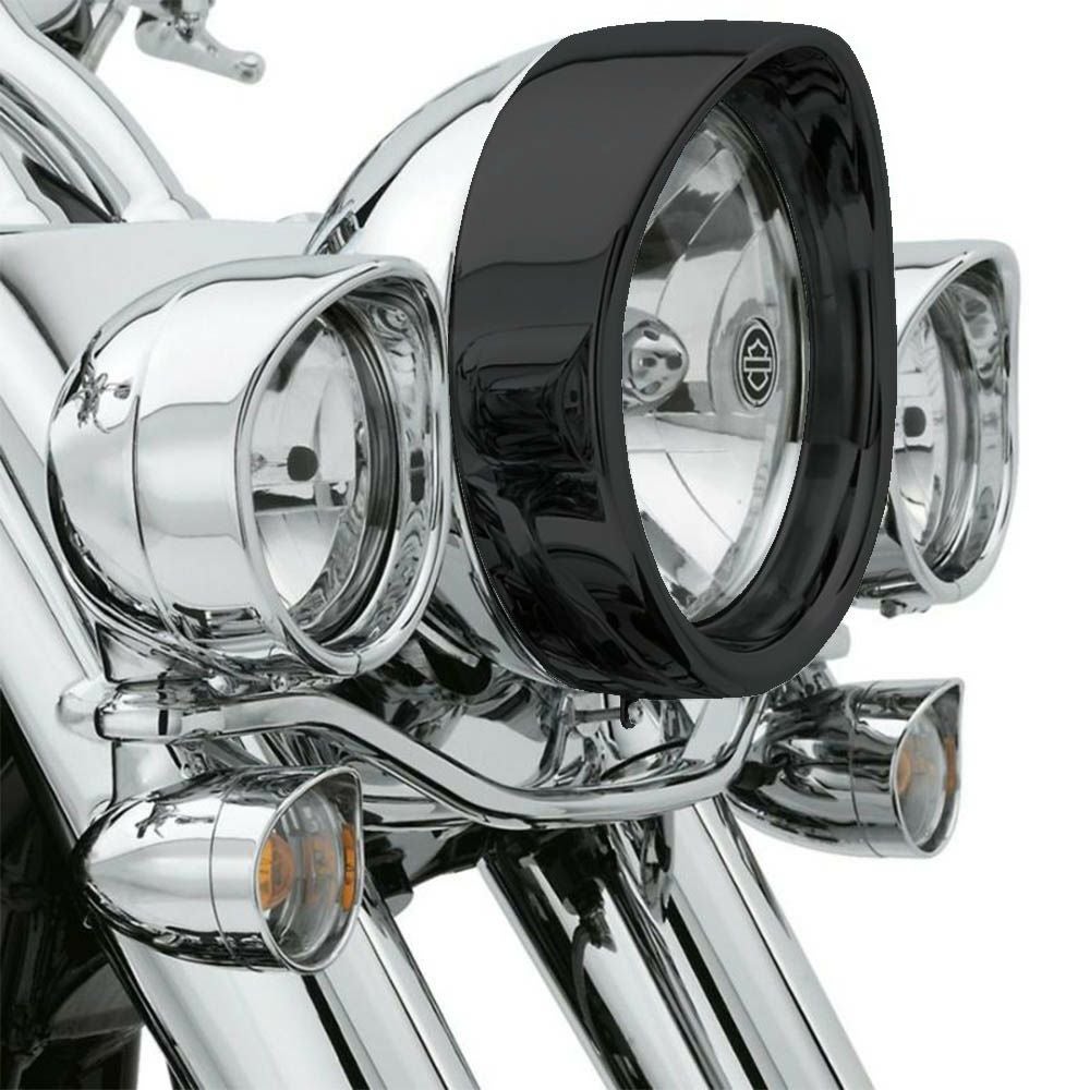 ヘッドライト ナセル KIT ブラック FLソフテイル用 |ハーレーパーツ