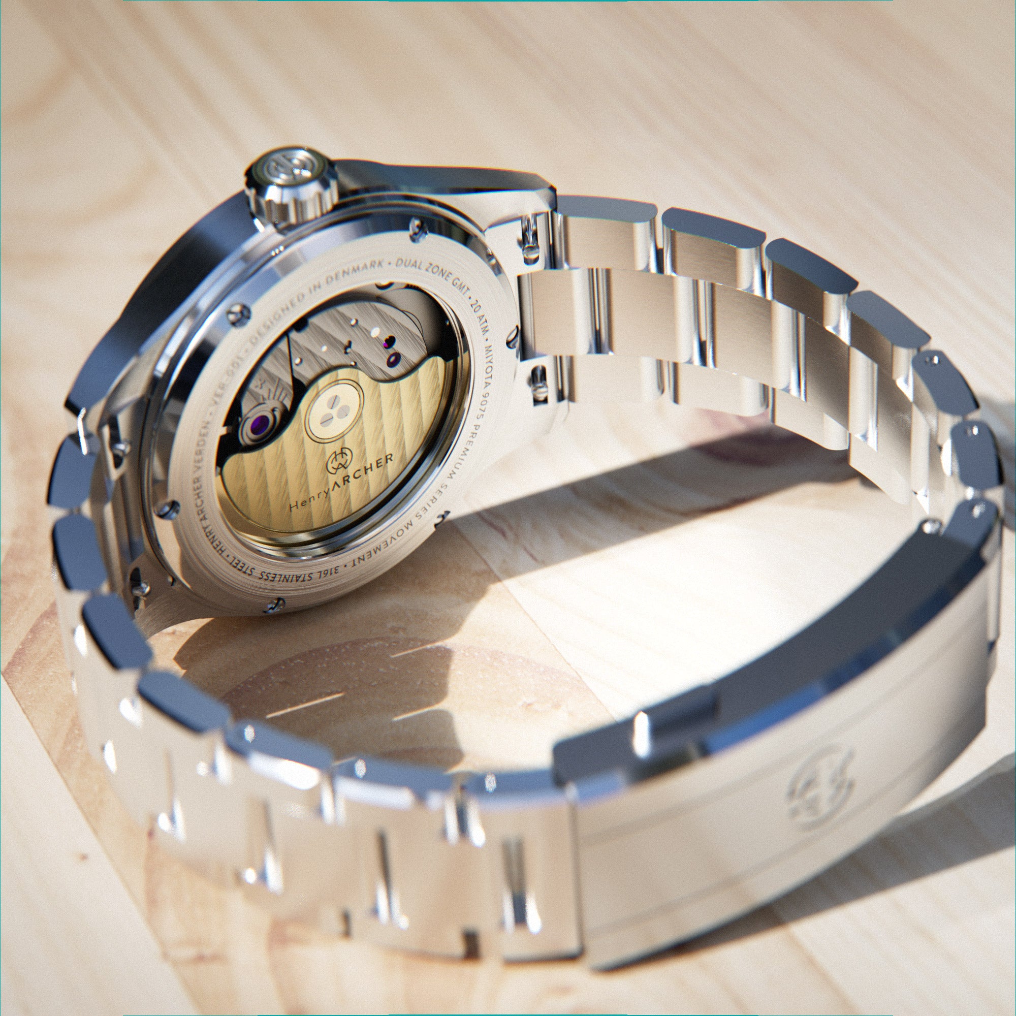 Henry Archer - Verden GMT - Purple Eclipse – Henry Archer Denmark