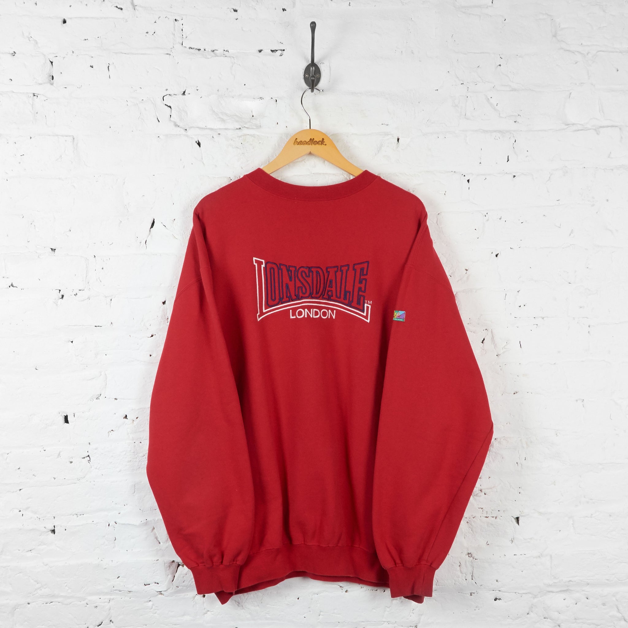 Lonsdale London Sweatshirt - Red - XXL – Headlock