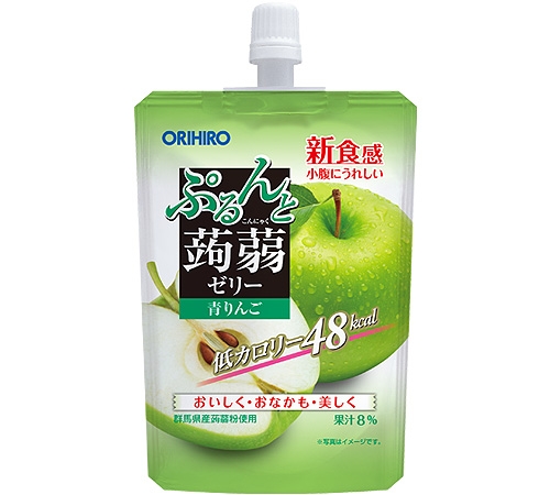 ぷるんと蒟蒻ゼリースタンディング 青りんご【終売品】 | 商品紹介