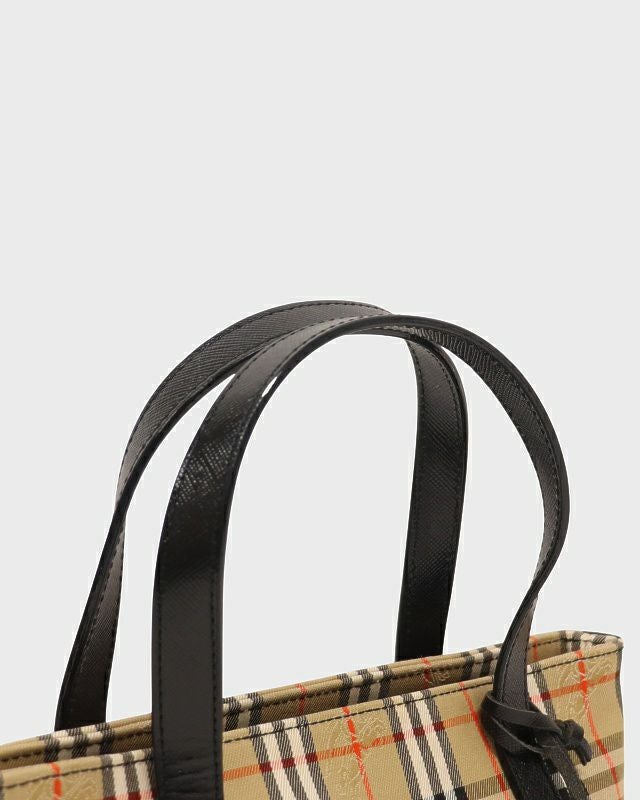 BURBERRY チェック柄ハンドバッグ | Hedy