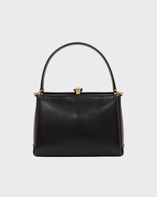 GUCCI 金具レザーハンドバッグ | Hedy