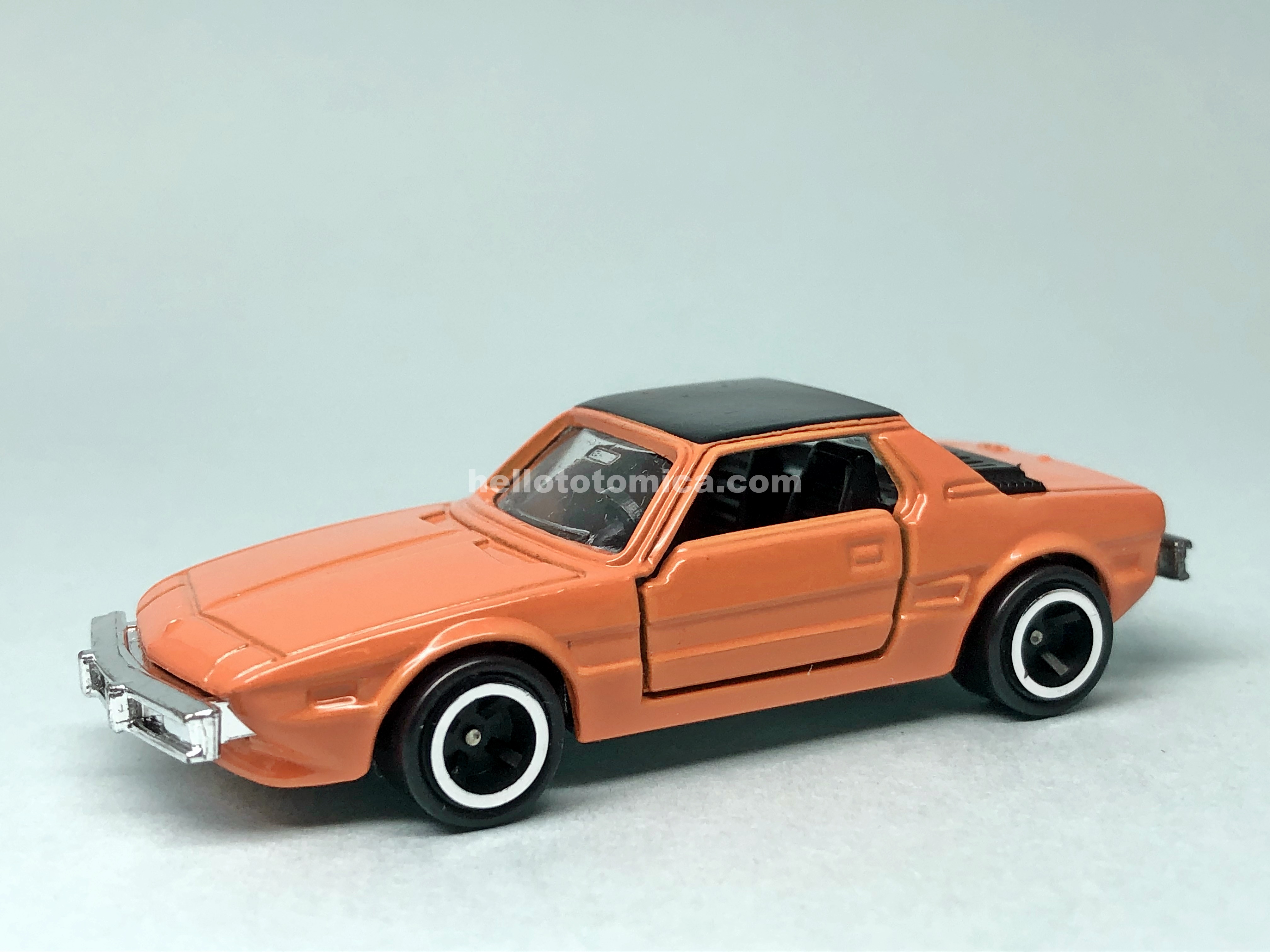 3870)トミカ 青箱 日本製 フィアット X1/9 一般輸出用 3870)トミカ 青箱