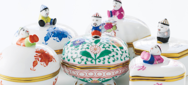 アポニー・ベビーピンク] ハートボックス(L) スベリコミマンダリン