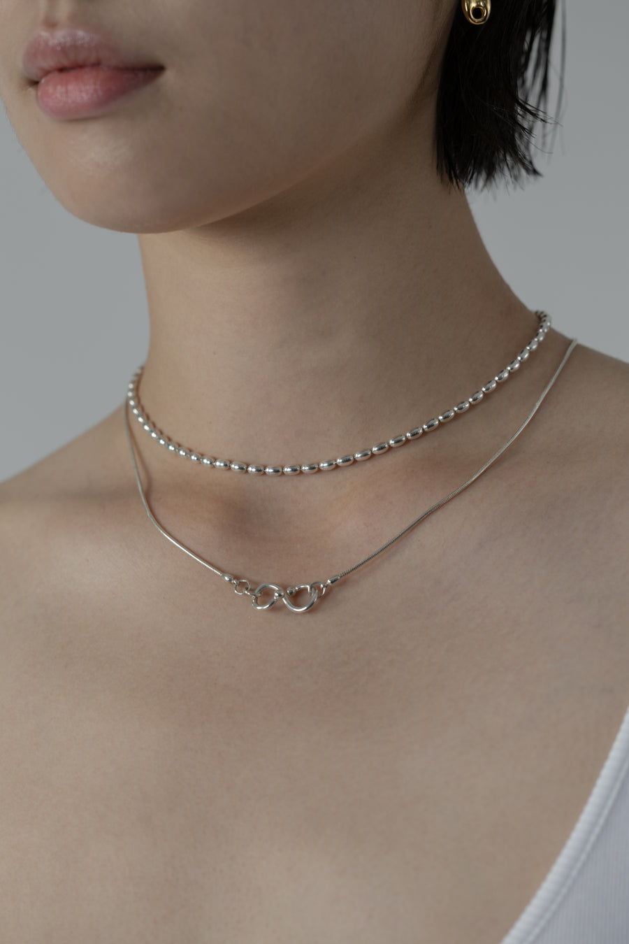 アクセサリー h'eres INES 08 NECKLACE 37cm INES 08 NECKLACE – h'eres