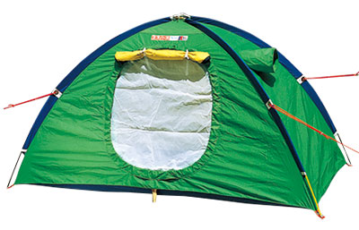 ESPACE マキシム ドーム型テント グリーン2〜3人用 前室フライシート
