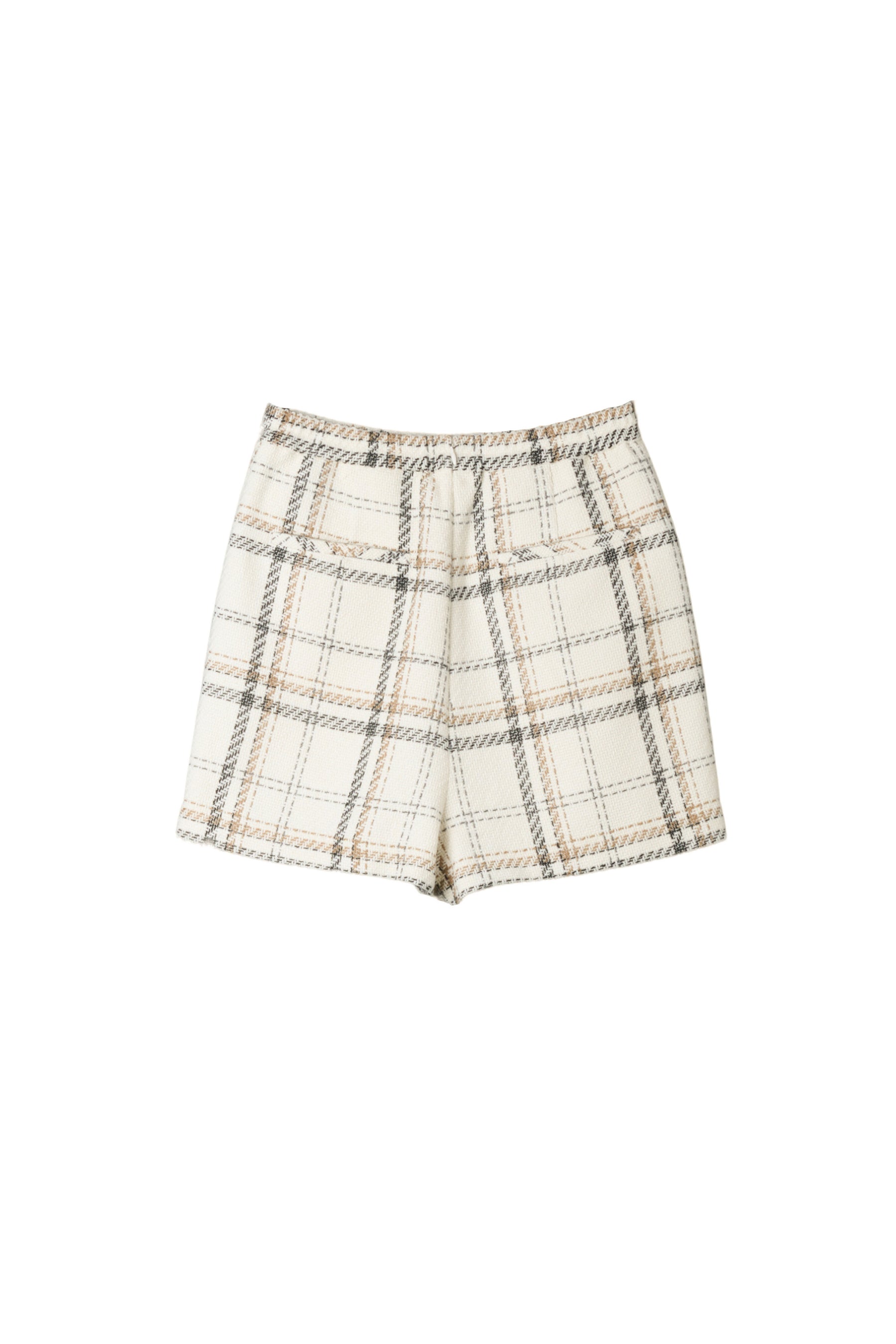 Tweed Check Mini Skort