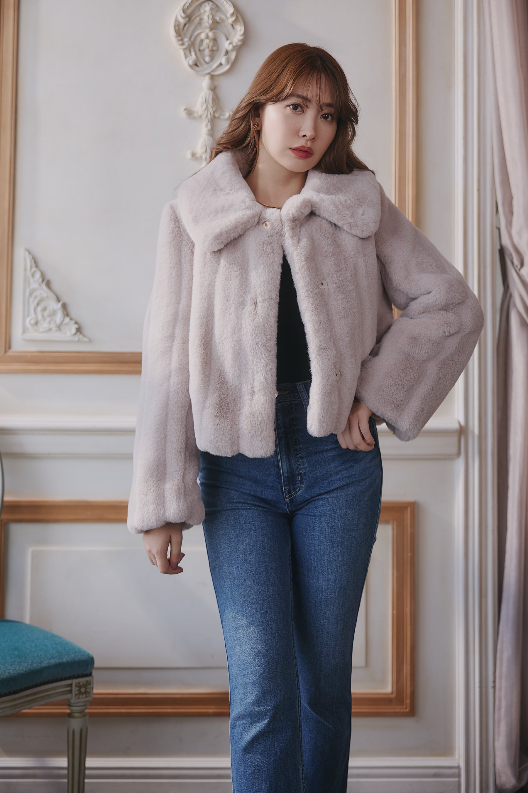 Winter Love Faux Fur Coat