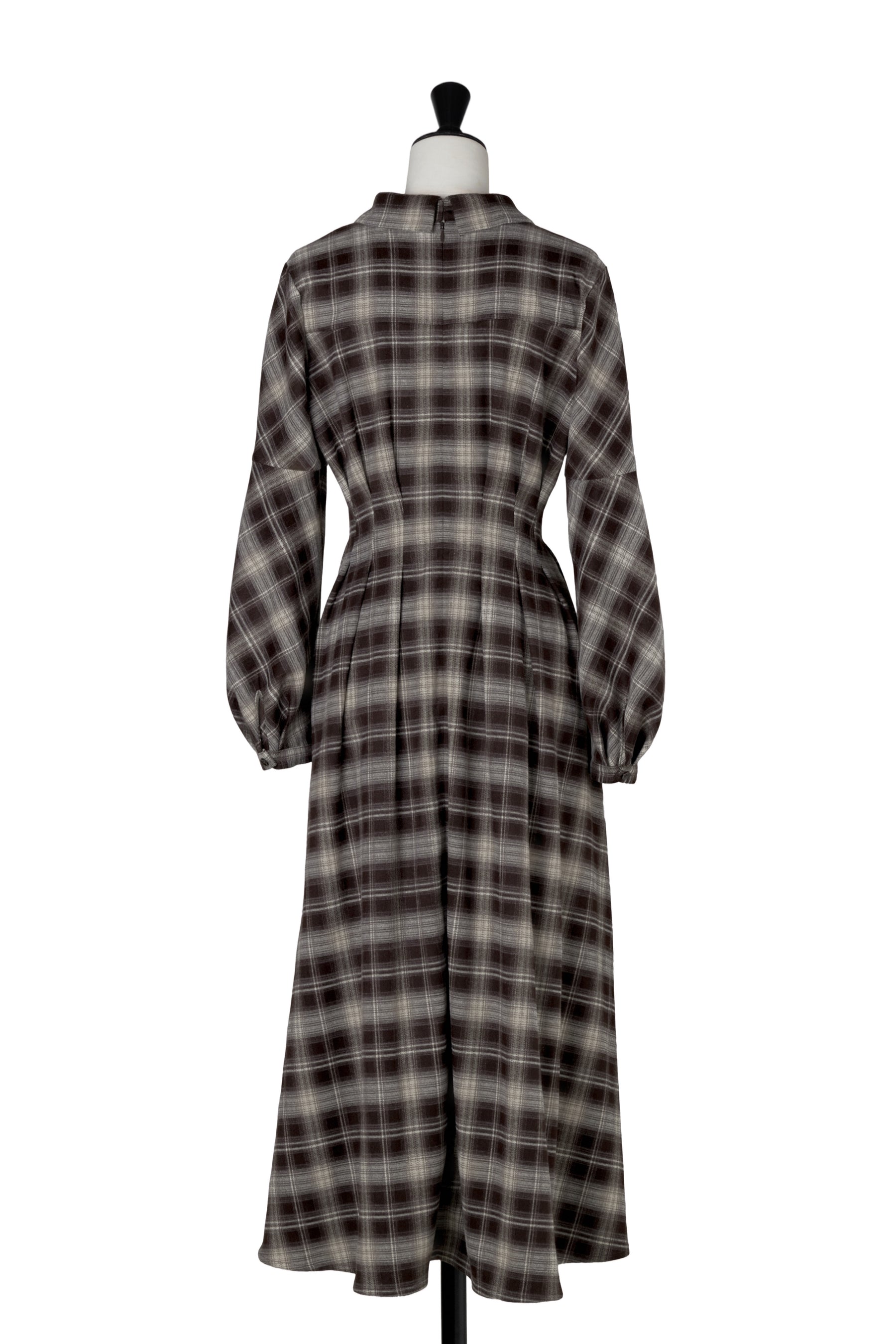 Marion Plaid Shirt Dress