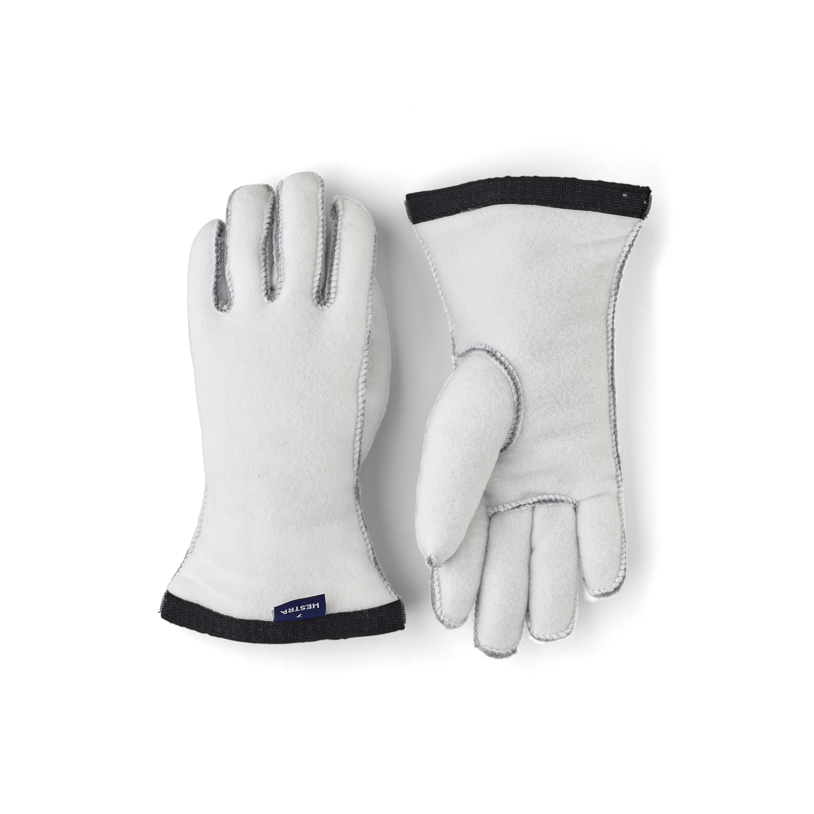 Heli Ski Liner 5-finger - Offwhite | Hestra Gloves