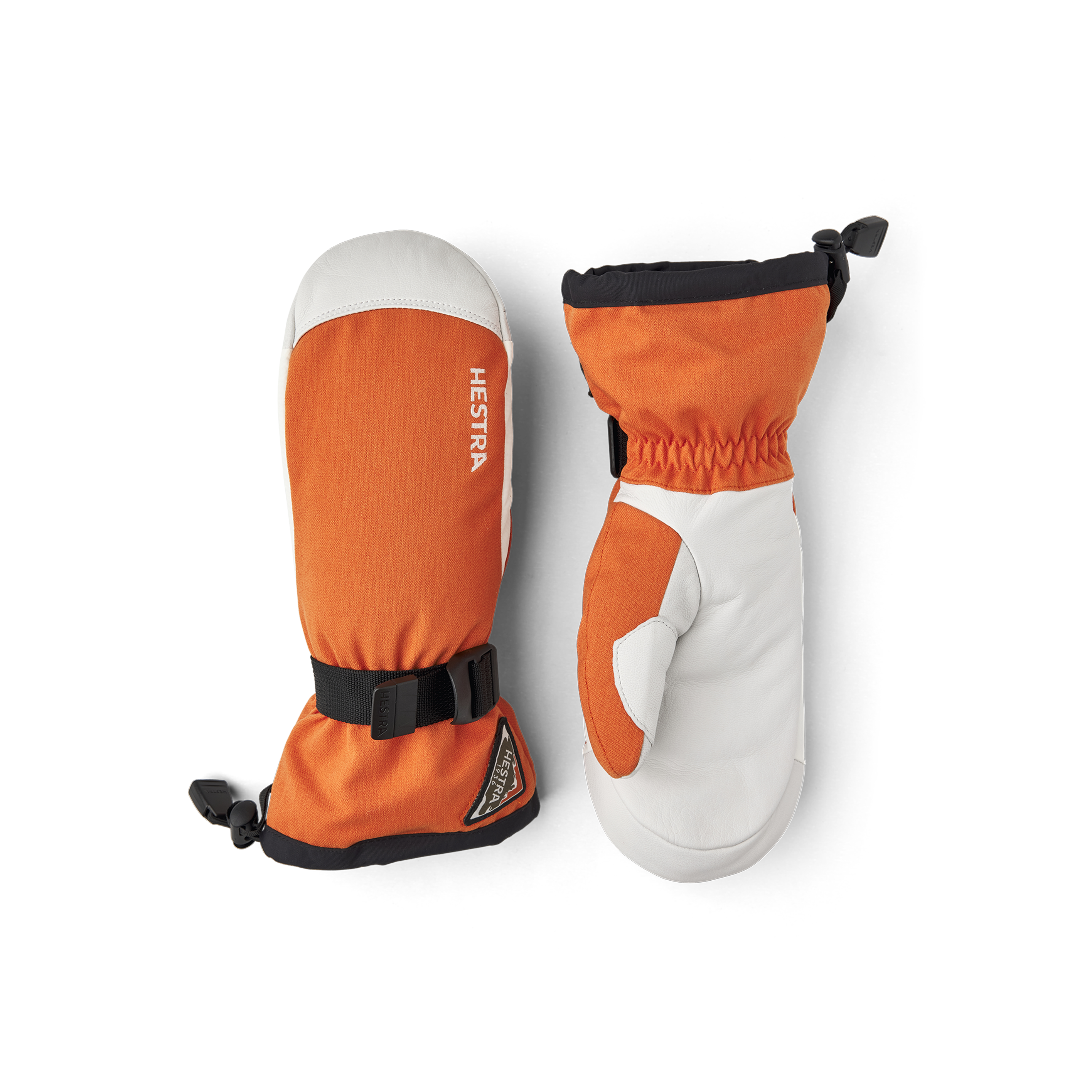 Powder Gauntlet Mitt - Brick red | Hestra Gloves