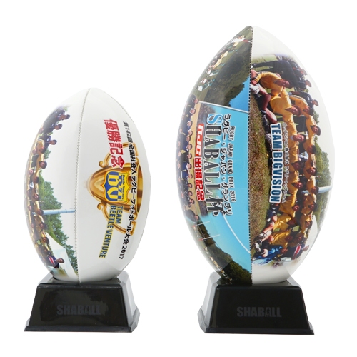 写ボール(ラグビーボール)【販促花子ノベルティ】