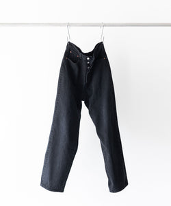 stein / シュタイン】5PK VINTAGE REPRODUCTION DENIM JEANS - BLACK