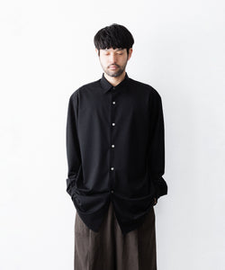 KANEMASA PHIL.】46G MODEST SHIRT - BLACK | 公式通販サイト session