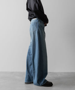 ssstein / シュタイン】DEFORMATION WIDE DENIM JEANS - INDIGO | 公式