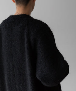 stein / シュタイン】KID MOHAIR KNIT CARDIGAN - BLACK | 公式通販