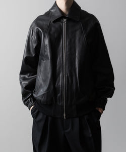 ssstein / シュタイン】LEATHER ZIP SHORT JACKET - BLACK | 公式通販