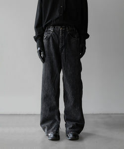stein / シュタイン】NYLON COMBINATION CHEMICAL BLEACHED DENIM