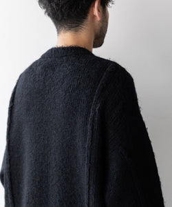 stein / シュタイン】KID MOHAIR KNIT LS - BLACK | 公式通販サイト