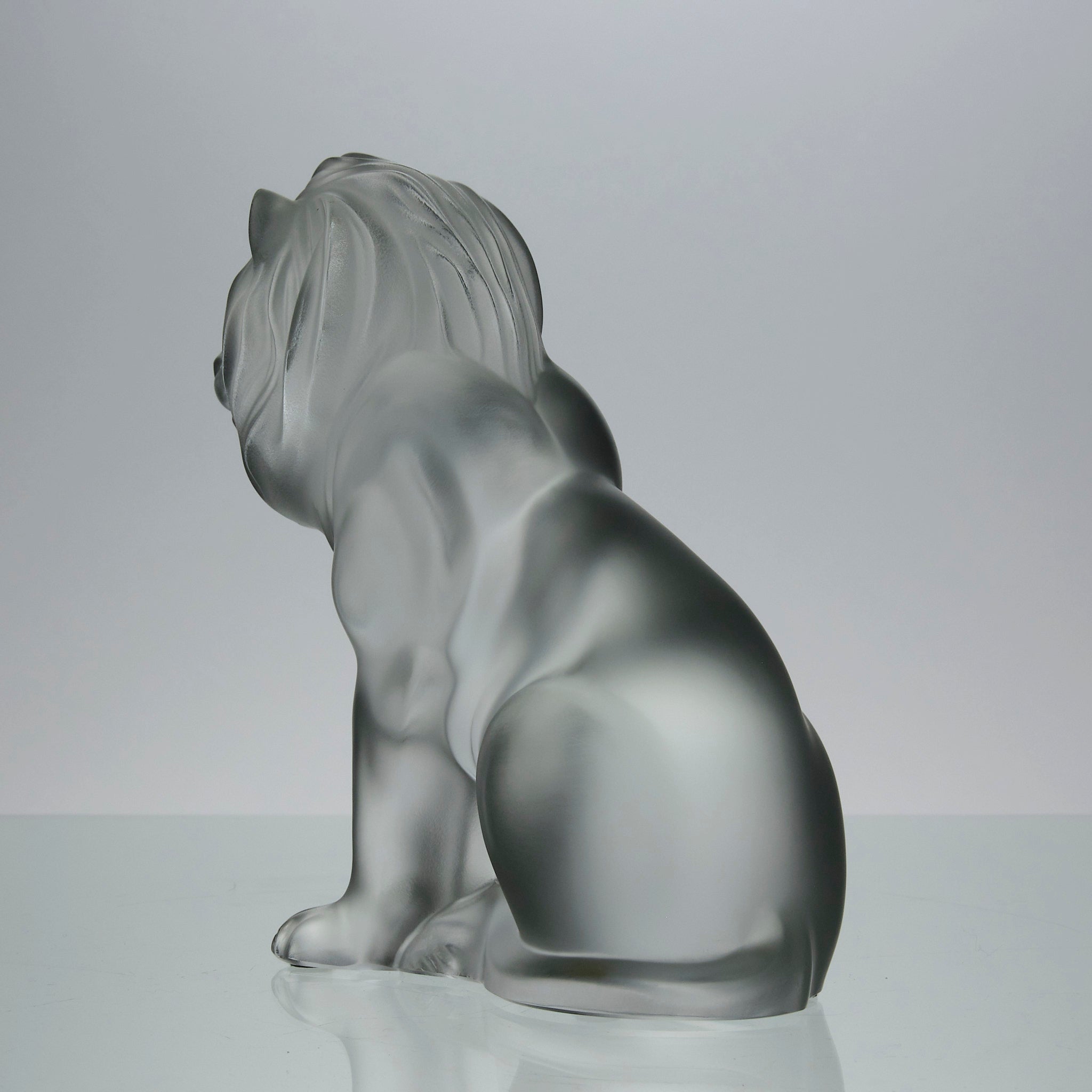 LALIQUE フロストガラス ライオン LALIQUE フロストガラス ライオン