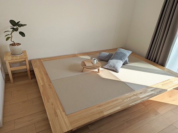 飛騨フォレスト 畳ベッド セミダブル 小上がり 東京より直接お渡し