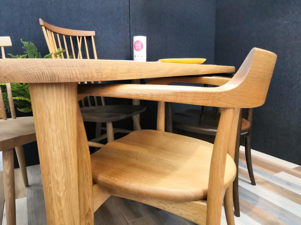 飛騨産業 】キツツキ クレセント アームチェア 1人掛けソファ シングル