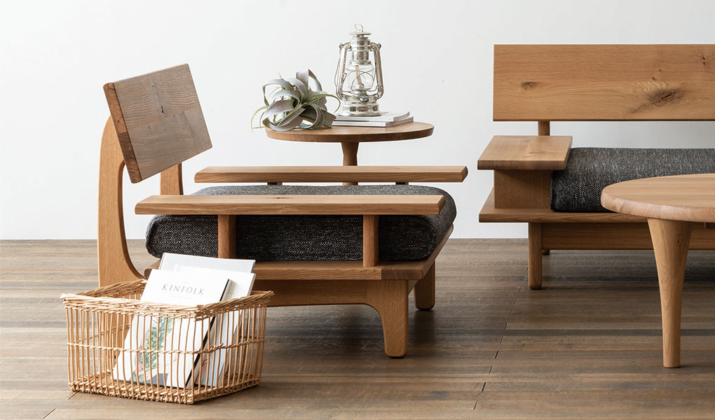 ☆久直☆飛騨産業 森のことば 1人掛けソファ ウォールナット 森のことば