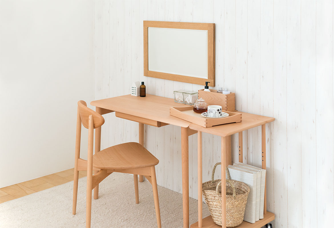 飛騨産業 RODAN デスク ビーチ材 HIDA ロダン 配線穴付き RODAN デスク