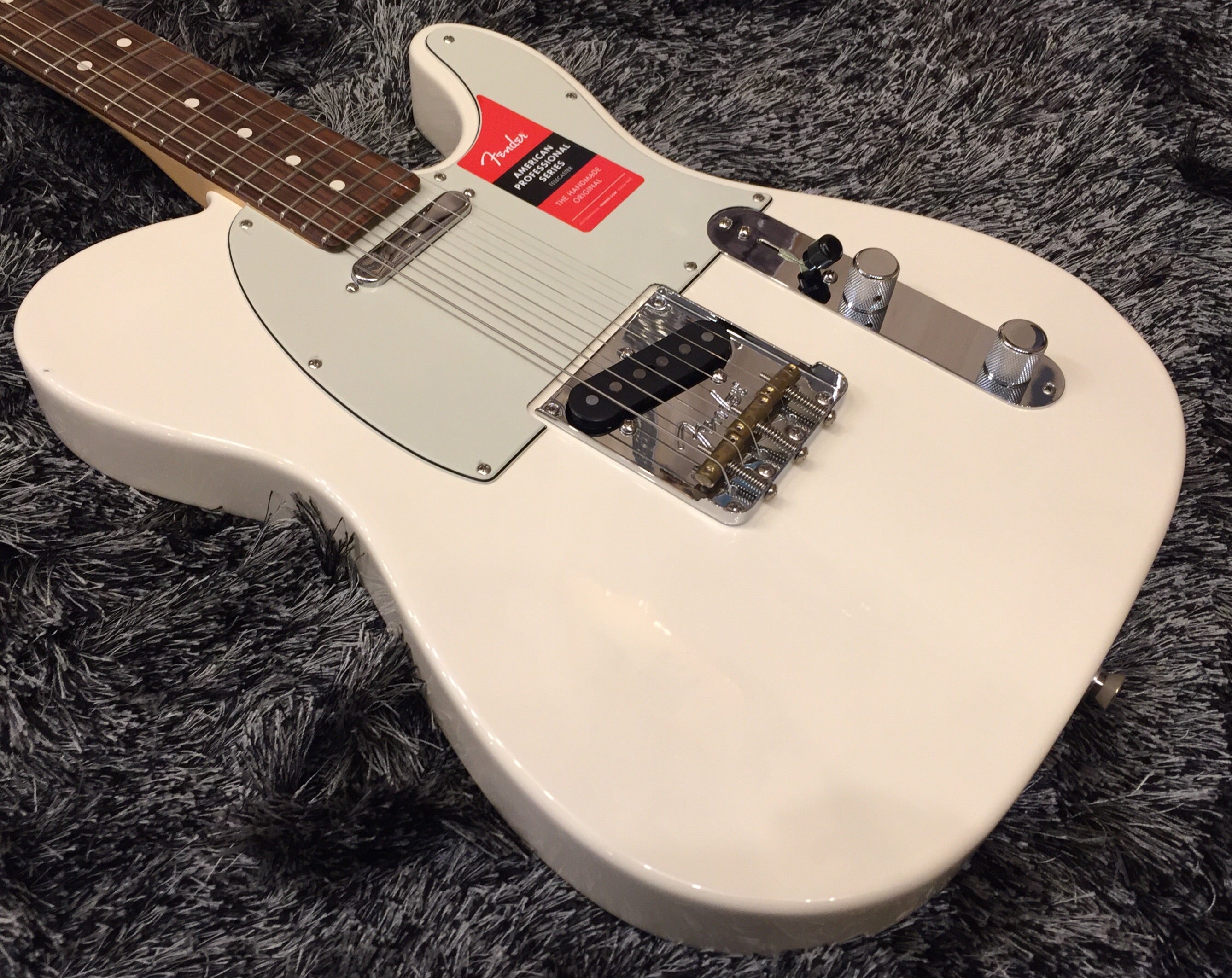Fender American Professional Telecaster - Olympic White with Rosewood