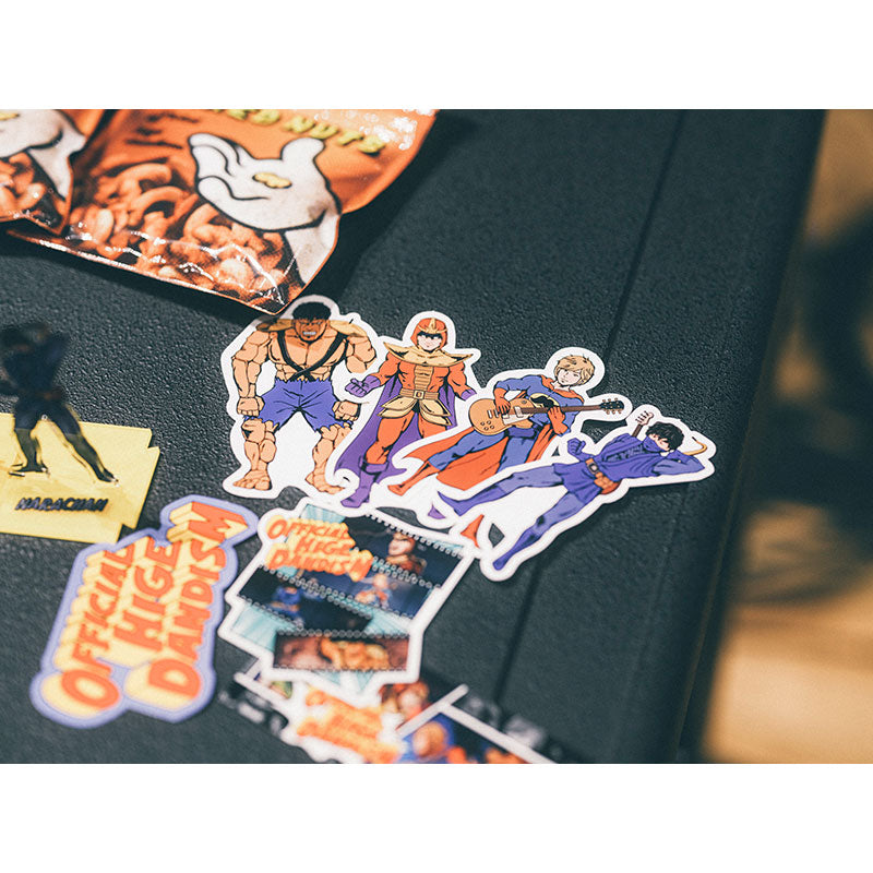 ヒゲンジャーズ ステッカーセット（SHOCKING NUTS TOUR） – Official髭