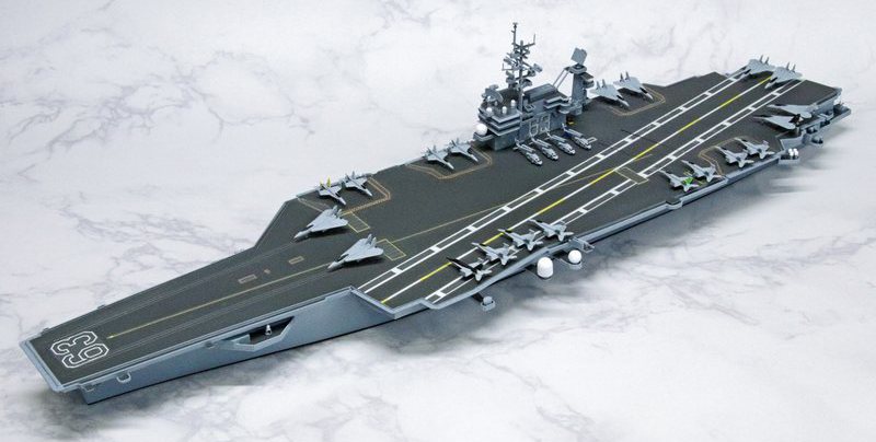 1/700航空母艦「CV-63 キティホーク」完成写真 – 艦船模型製作代行