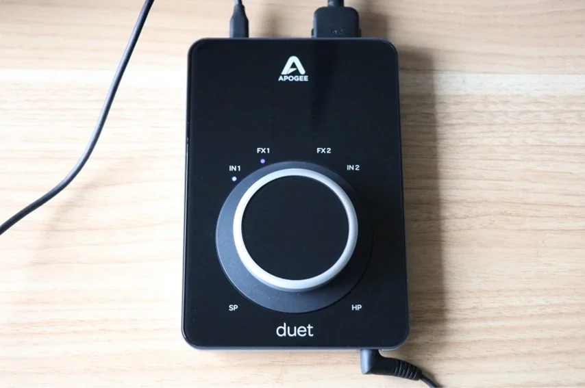 Apogee Duet 3をレビュー。コンパクトで高音質なプロユースの定番