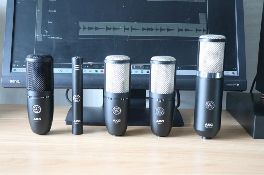 AKG P170をレビュー。楽器の録音に適したスティック型コンデンサー
