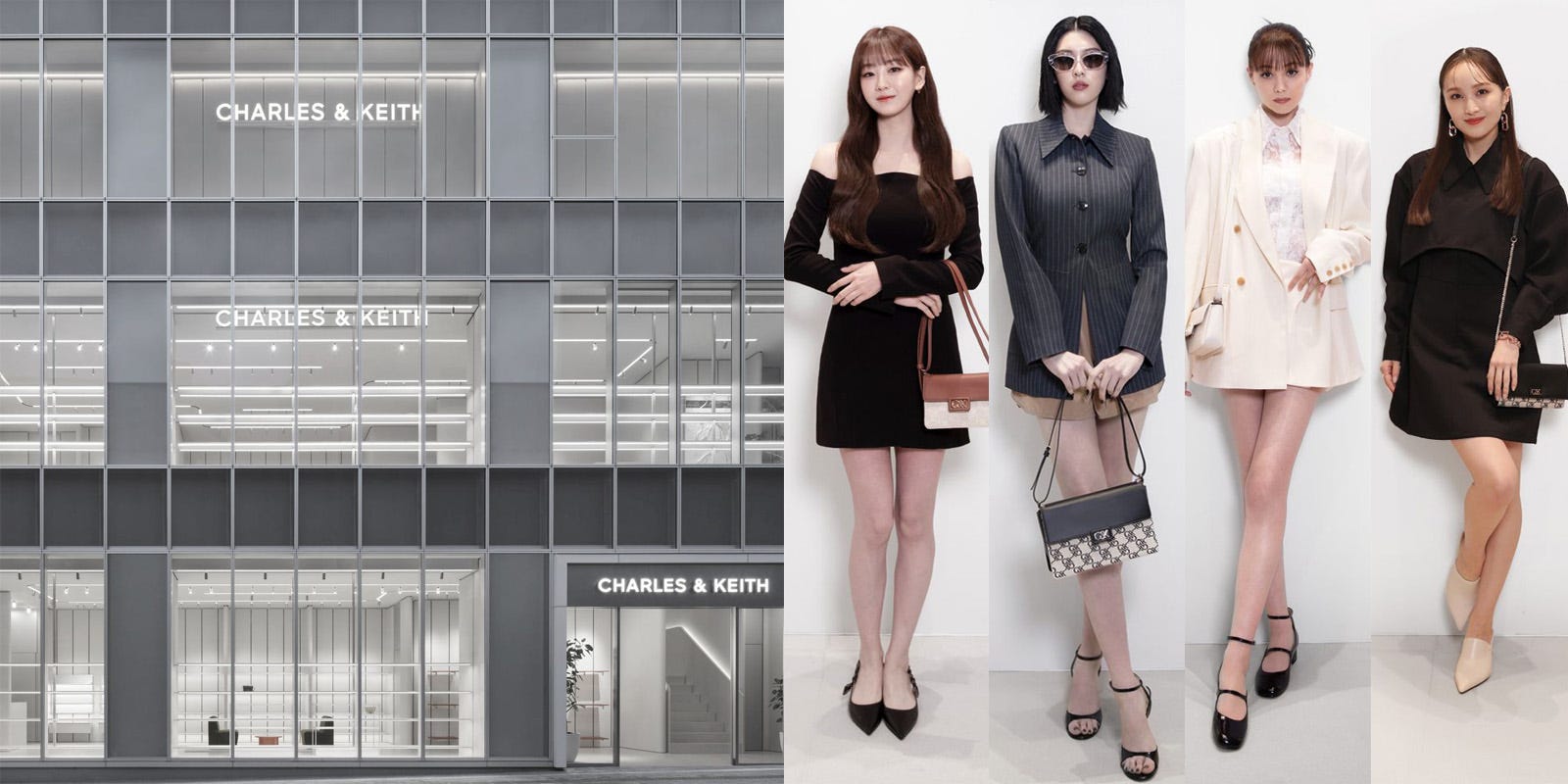 渋谷に誕生した「チャールズ＆キース 」旗艦店のオープンを豪華セレブ