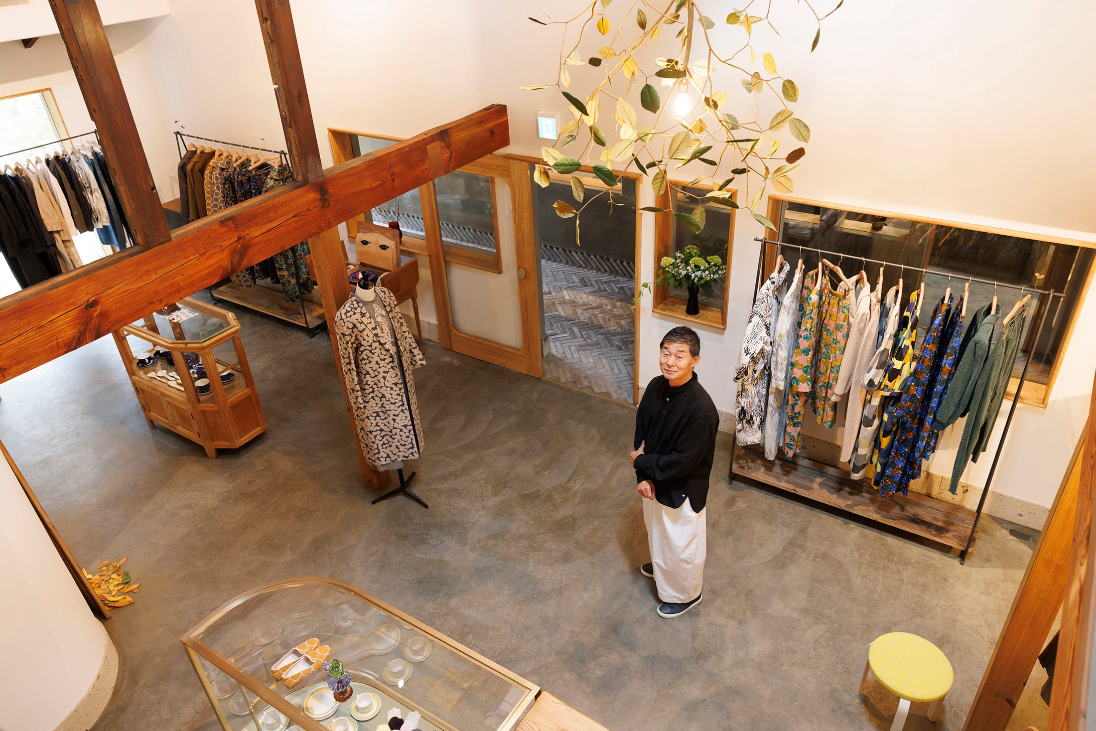 ミナ ペルホネン 盛岡」オープン、古い町屋を改装した魅力的なショップ