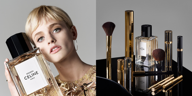 セリーヌ」の新作パフューム“ズーズー（ZOUZOU）”のキャンペーン