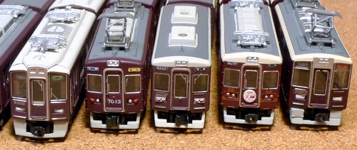 阪急 7000系 更新車 2箱 Bトレインショーティー 阪急 7000系 更新車 2