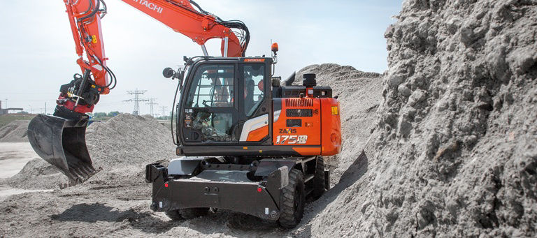 ZX175W-7 Wheeled Excavators - HitachiCM Europe