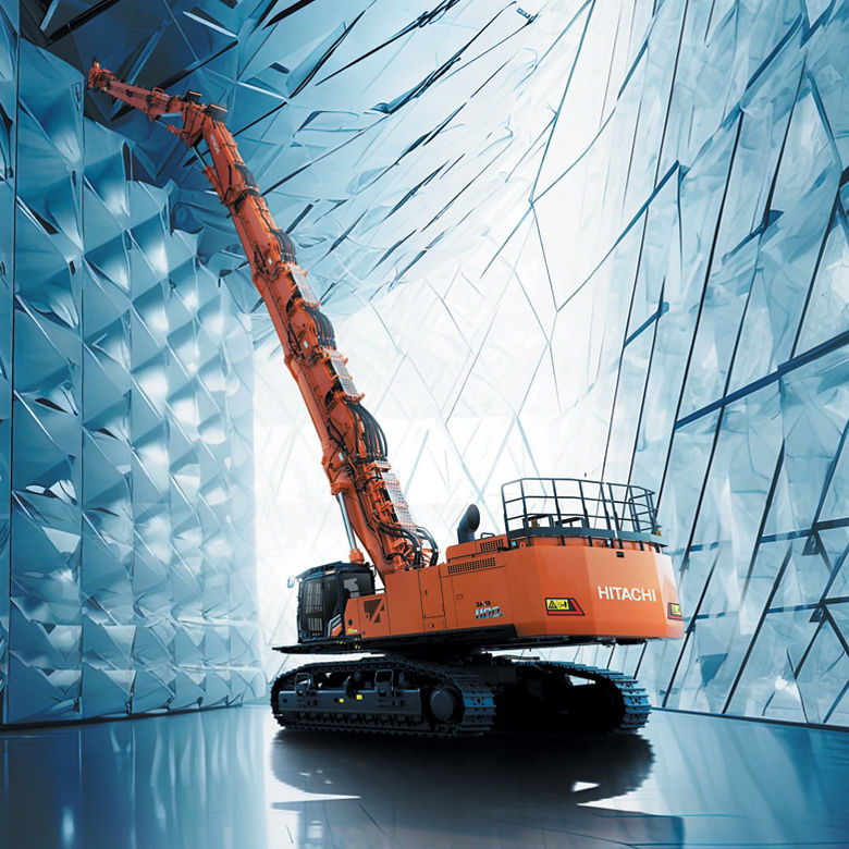 マルチブーム解体仕様機ZX1100K-7の受注を開始 - 日立建機