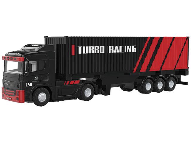 1/76 C50 Black Trailer Truck［ 1/76スケール C50ブラック トレーラー
