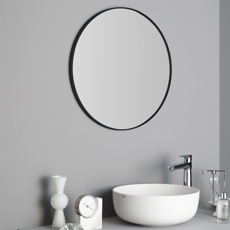 マットブラックフレームミラー313mm/Hits Online Shop(ヒッツ