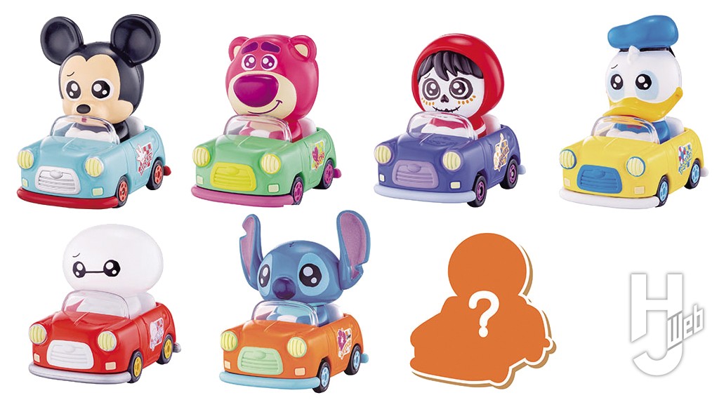 ディズニーキャラクターのしょんぼり顔がキュートな「TOMICA TUNES」や