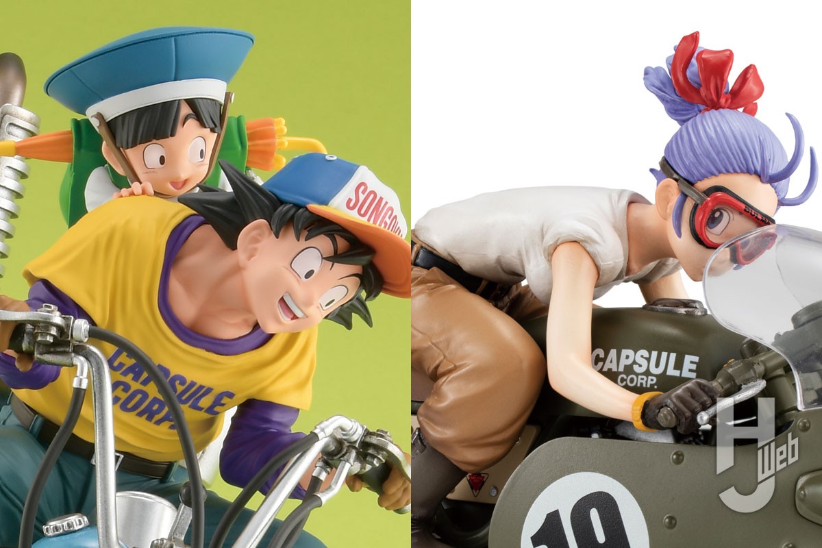 デスクトップリアルマッコイ」シリーズの二足歩行ロボットに跨る悟空