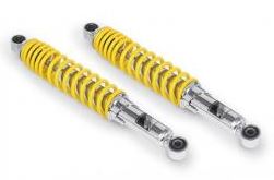 SP武川 リアショックアブソーバー(スーパーカブ50)(クロムメッキ